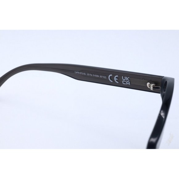 Maui Jim CAPRI MJ 820-02N Black Cat Eye Sunglasses Gray Polarized Lenses (A) main image 3